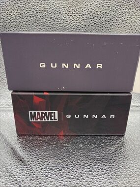 GUNNAR x MARVEL Special Edition Blue Light Blocker Gaming Glasses Amber Tint NEW